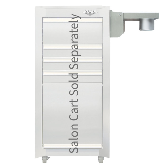 Viper Tool Storage Salon Cart Accessory Shelf Exclusively Fits Viper